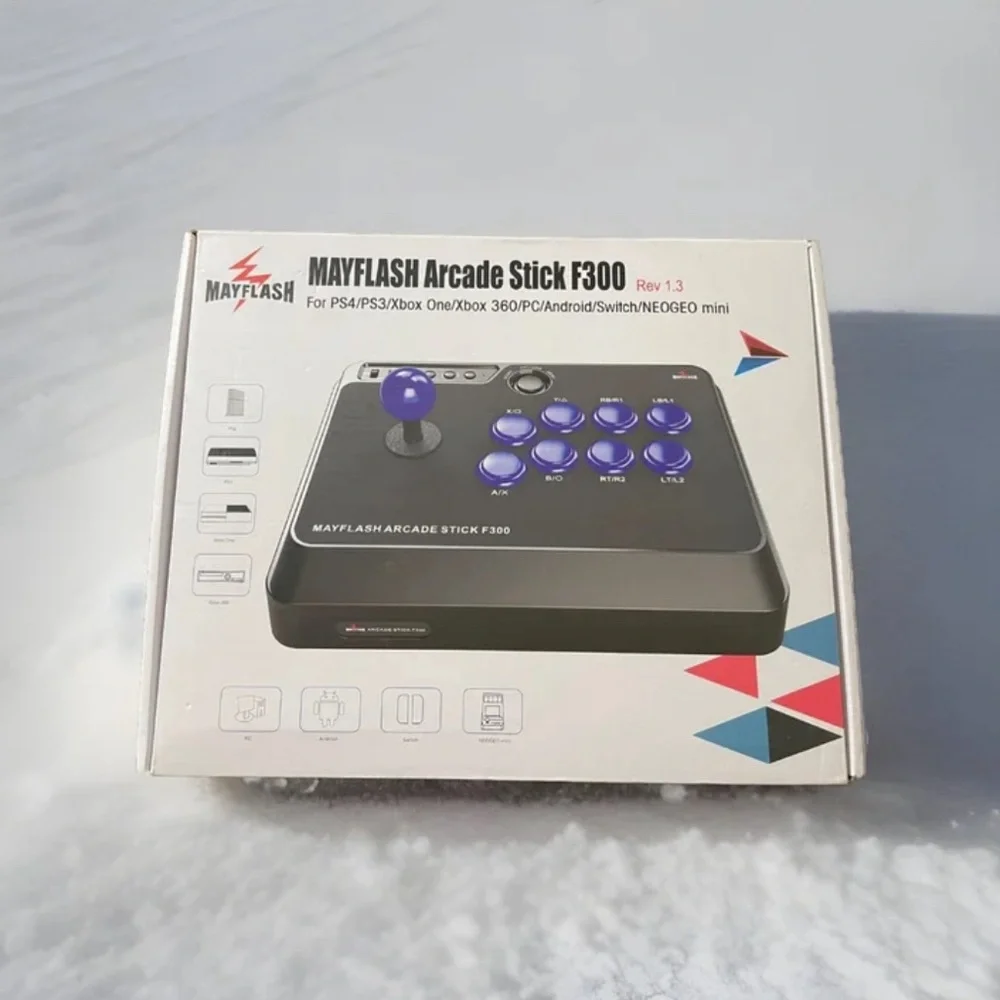 Mayflash F300 Arcade Stick Joystick for PS4, XBOX ONE, Nintendo Switch,PS3 NEW